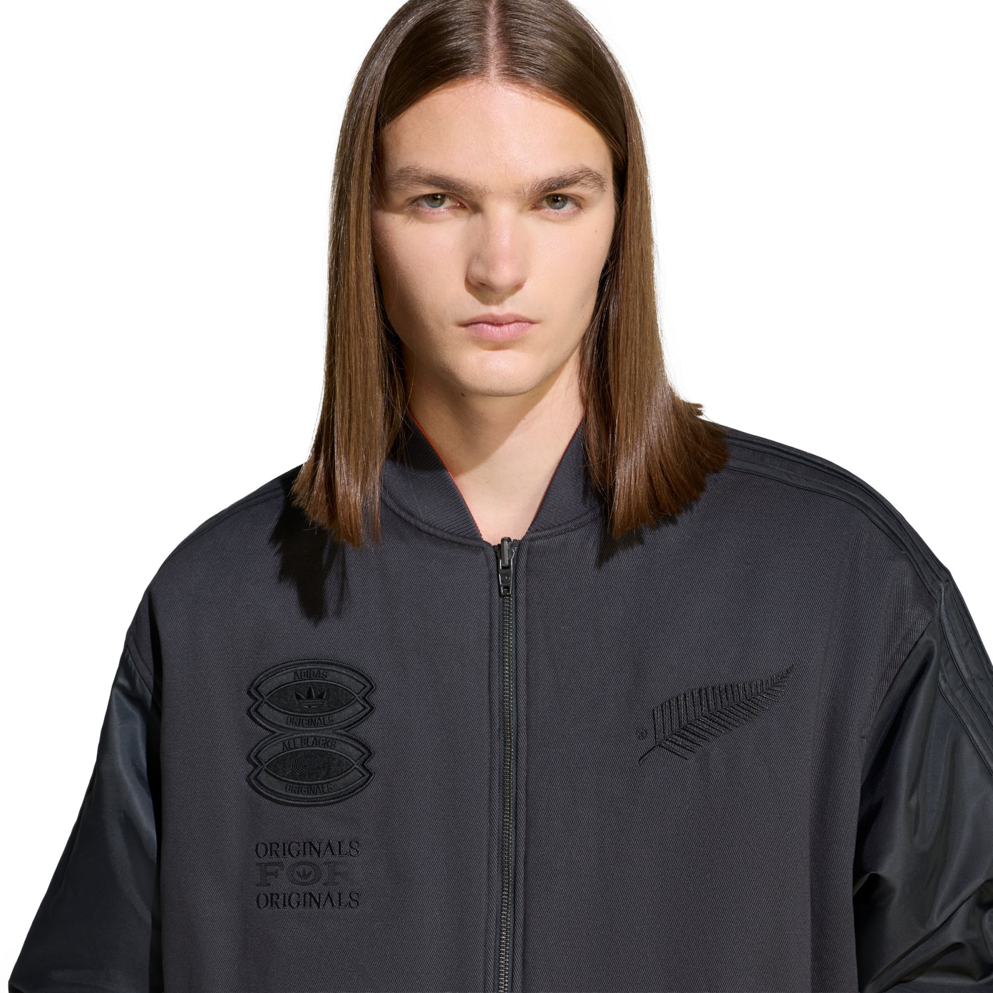 Men's All Blacks adidas Reversible Full-Zip Jacket - Black