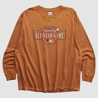 All-Star Game 2004 Long Sleeve T-shirt - Clay - 3XL by Fanatics Real Vintage