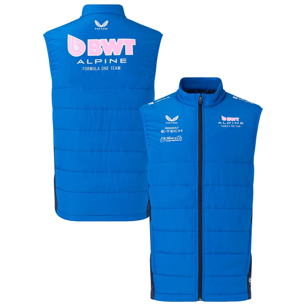 Kappa Veste Adriso BWT Alpine F1 Team 2024 Homme - Collection Officielle Écurie Française
