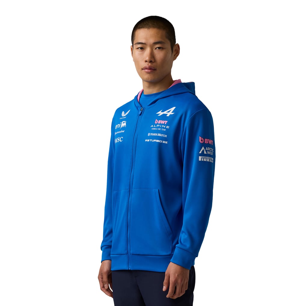アルピーヌ F1 チーム 2026 フルジップパーカー- ユニセックス
