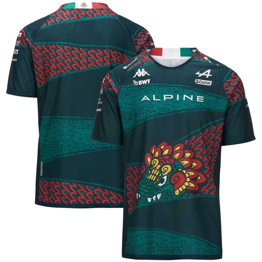 T-shirt édition Limitée BWT Alpine F1® Team X San Antonio Spurs - Taille M Homme - Neuf Avec étiquettes