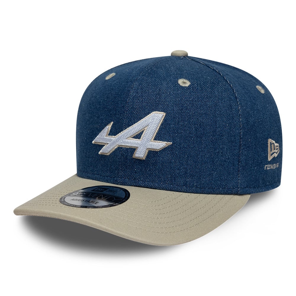 Casquette ajustable New Era Alpine Austin Grand Prix 9SEVENTY bleu marine pour homme