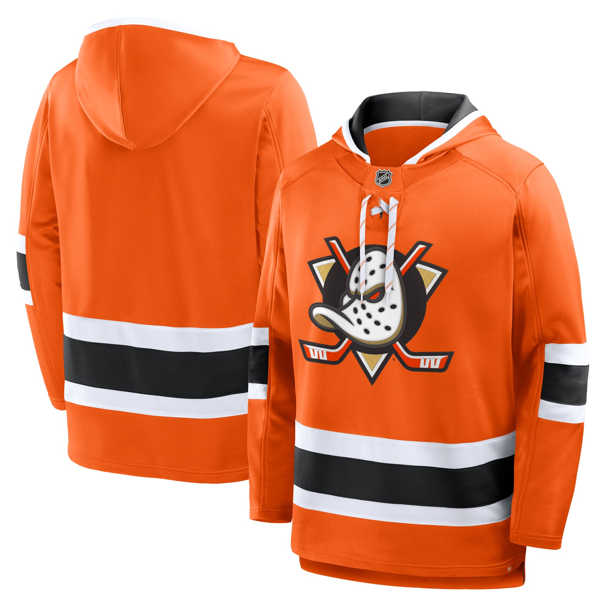 NHL Ducks ダックス 90s 古着 STARTER Mighty ハーフジップ ナイロン 