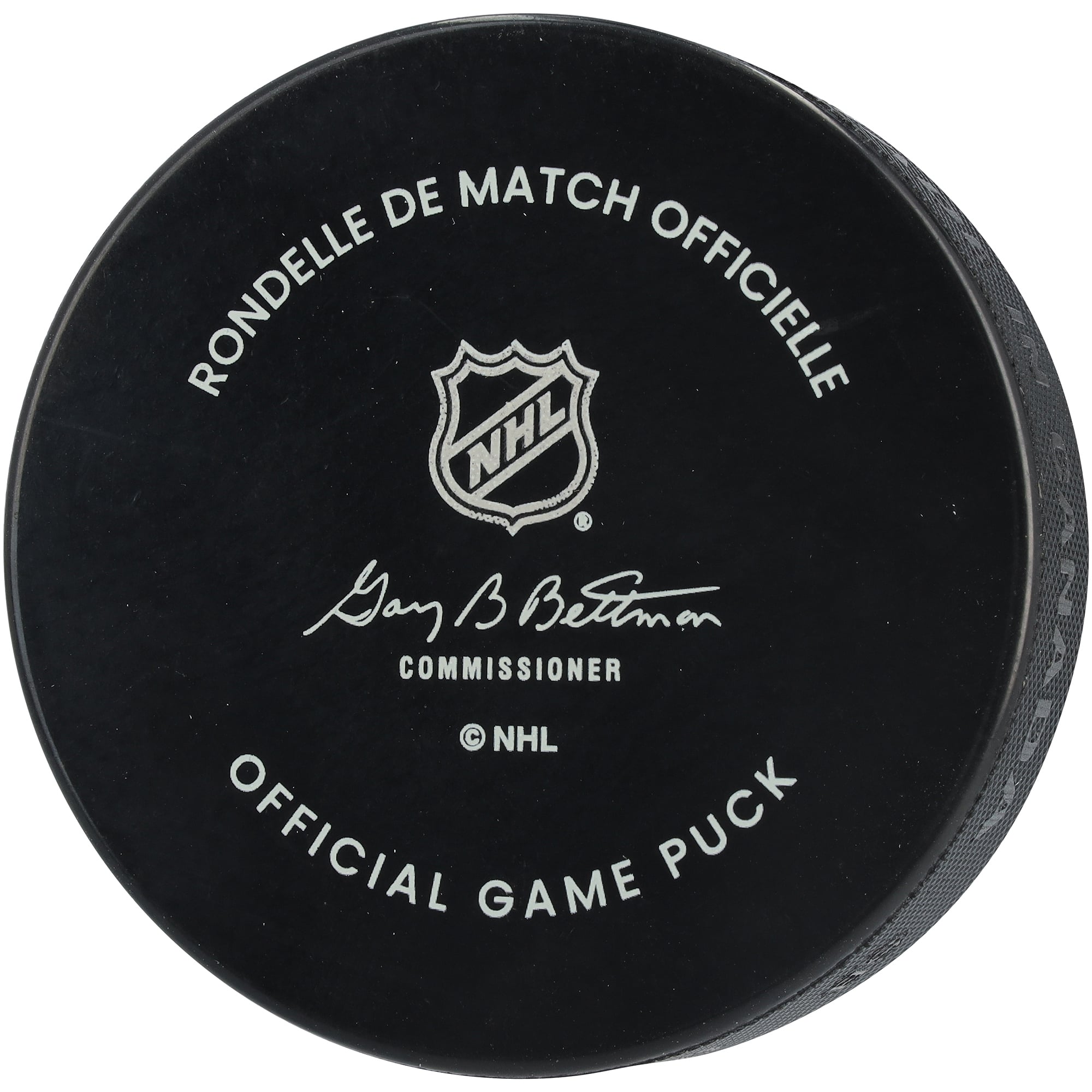 Jackson LaCombe Anaheim Ducks Autographed 30th Anniversary Official Game Puck