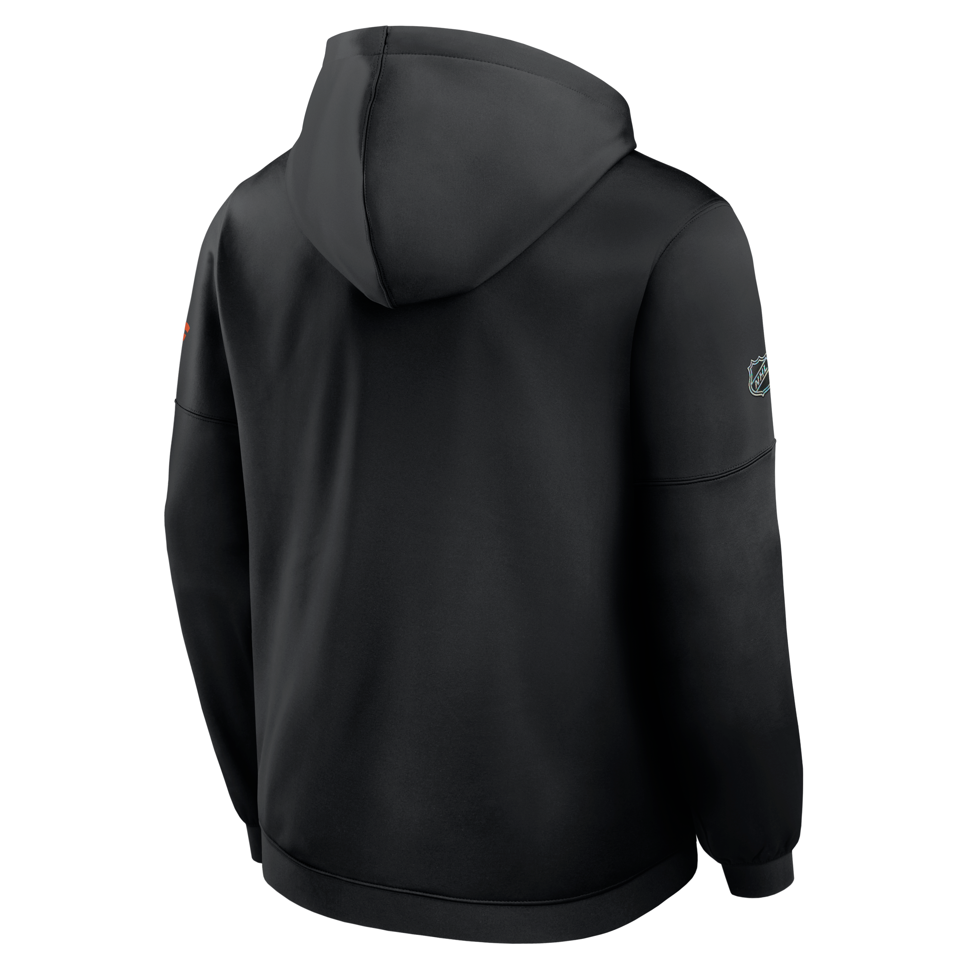 Sweat à capuche polaire authentique Fanatics noir Anaheim Ducks pour homme