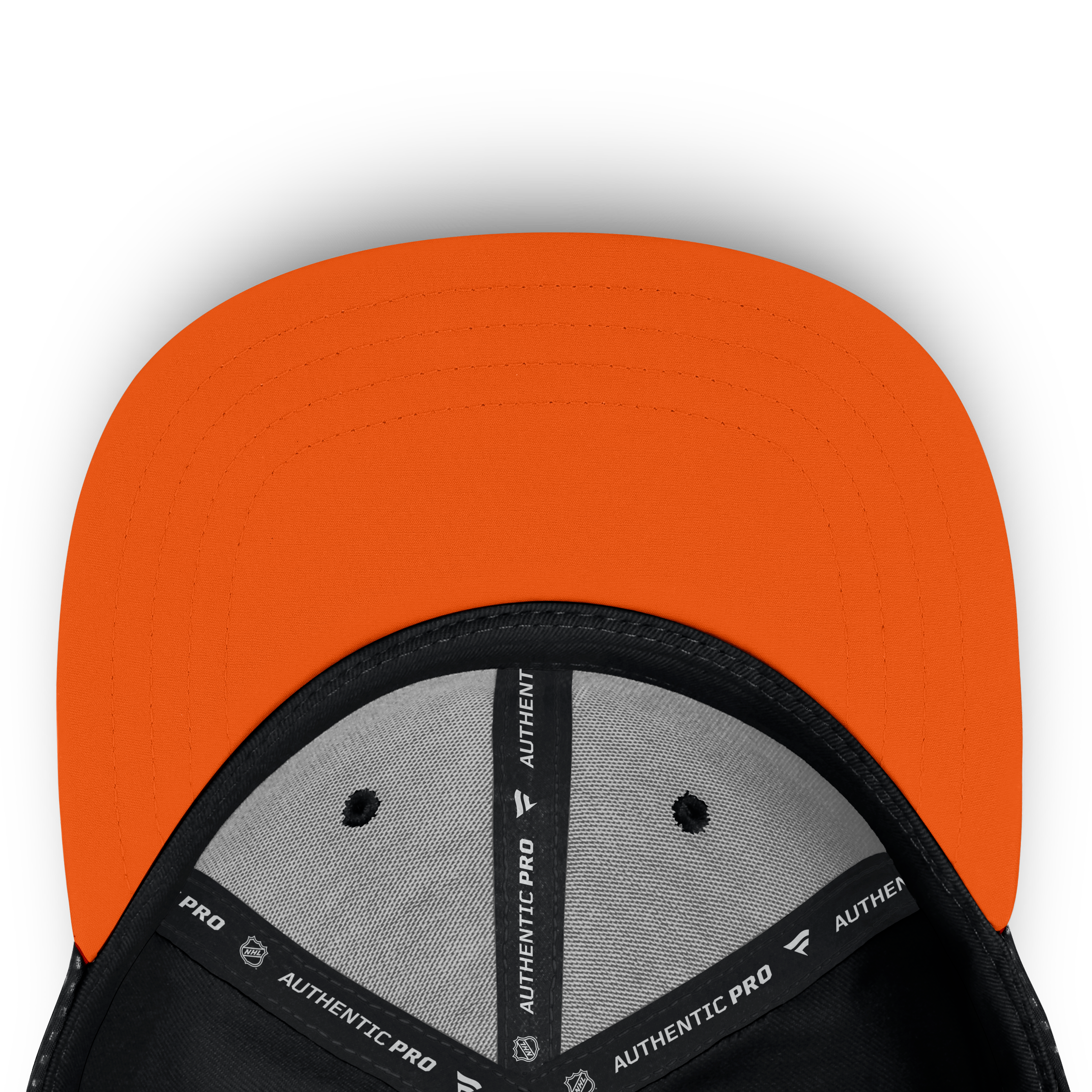 Men's Fanatics Black Anaheim Ducks Authentic Pro Rink Square Visor Snapback Hat