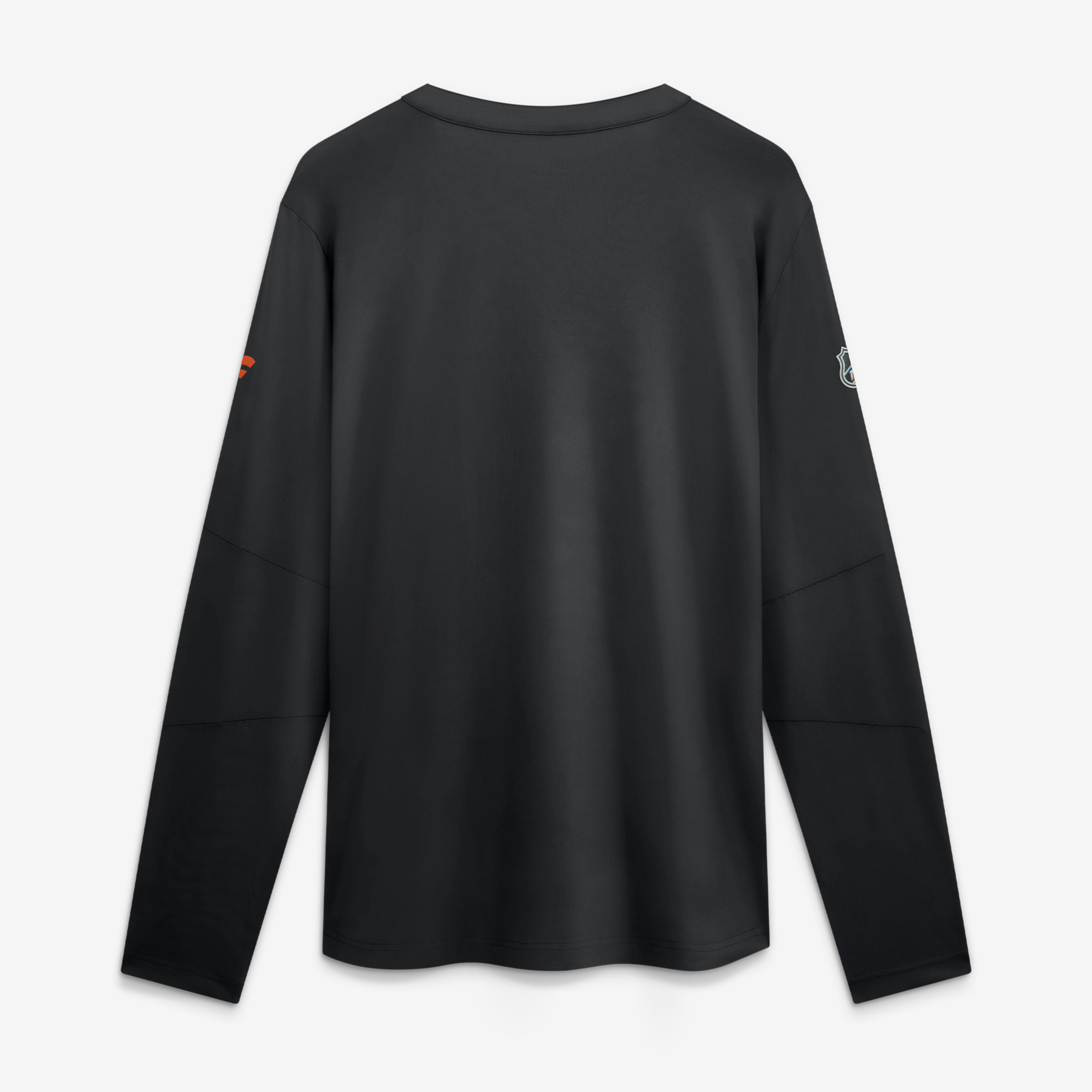 Men's Fanatics Black Anaheim Ducks Authentic Pro Rink Tech Long Sleeve T-Shirt