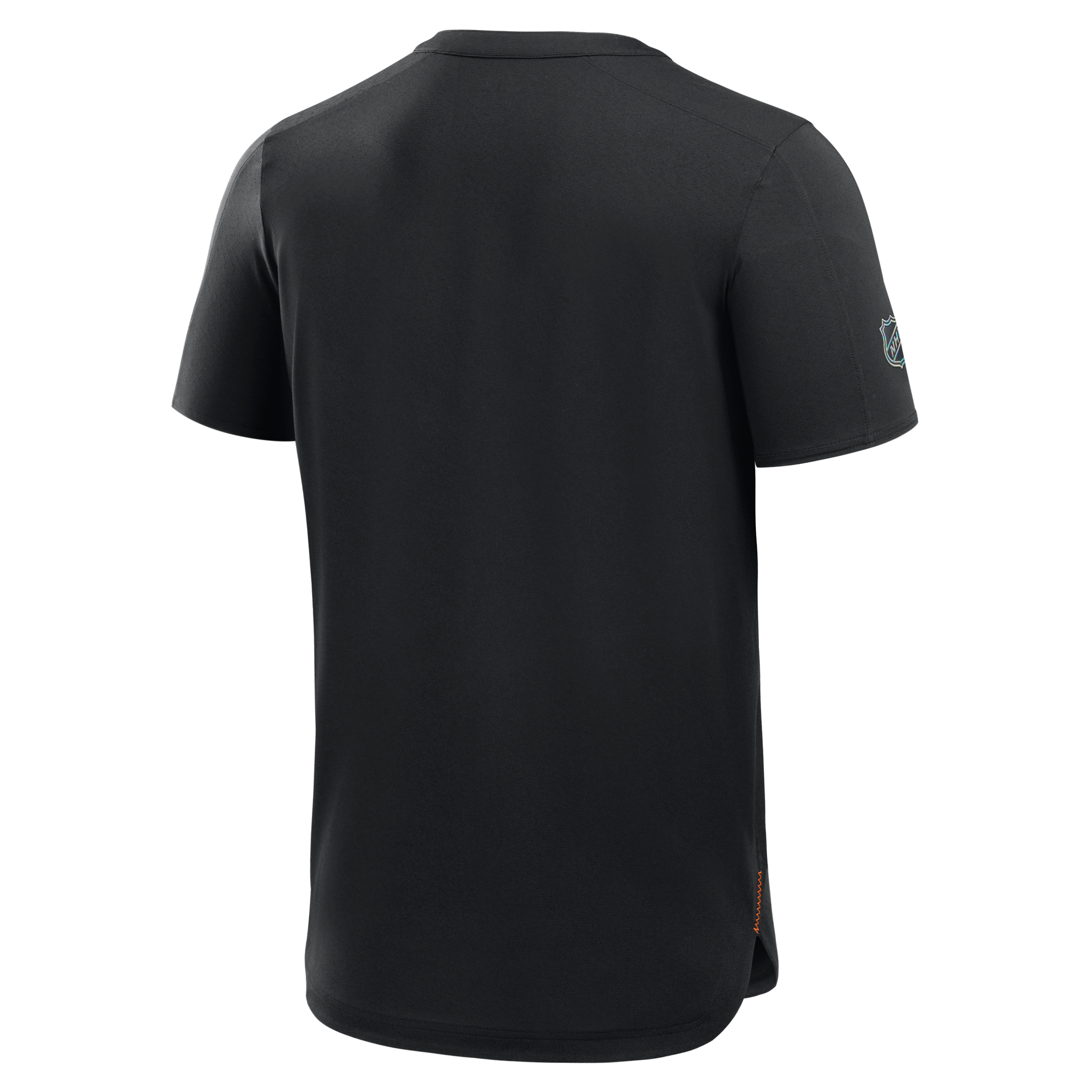 T-shirt de performance authentique Pro Train noir Fanatics Anaheim Ducks pour homme