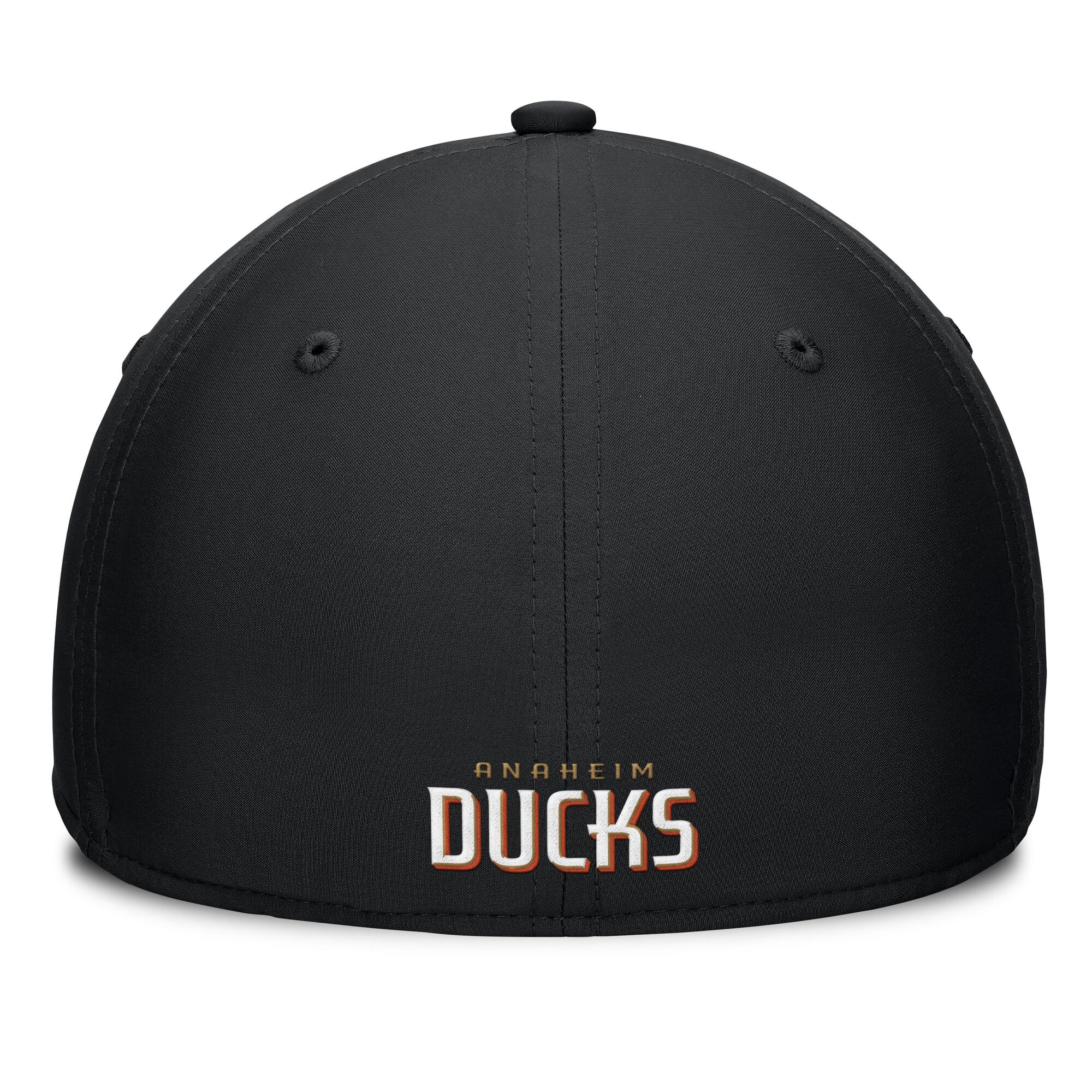 Men's Fanatics Black Anaheim Ducks Core Primary Logo Flex Hat