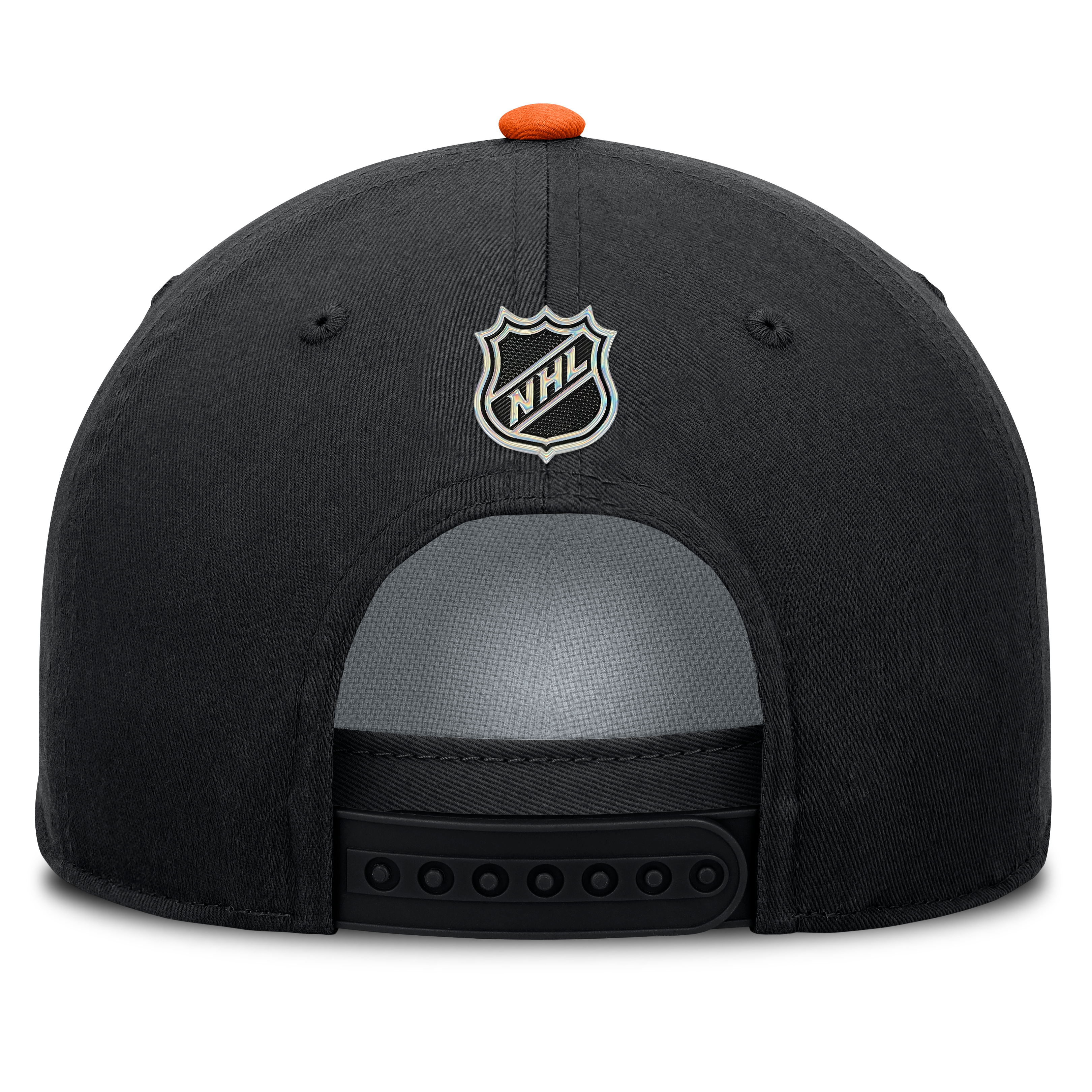 Men's Fanatics Orange/Black Anaheim Ducks Authentic Pro Rink A-Frame Adjustable Hat