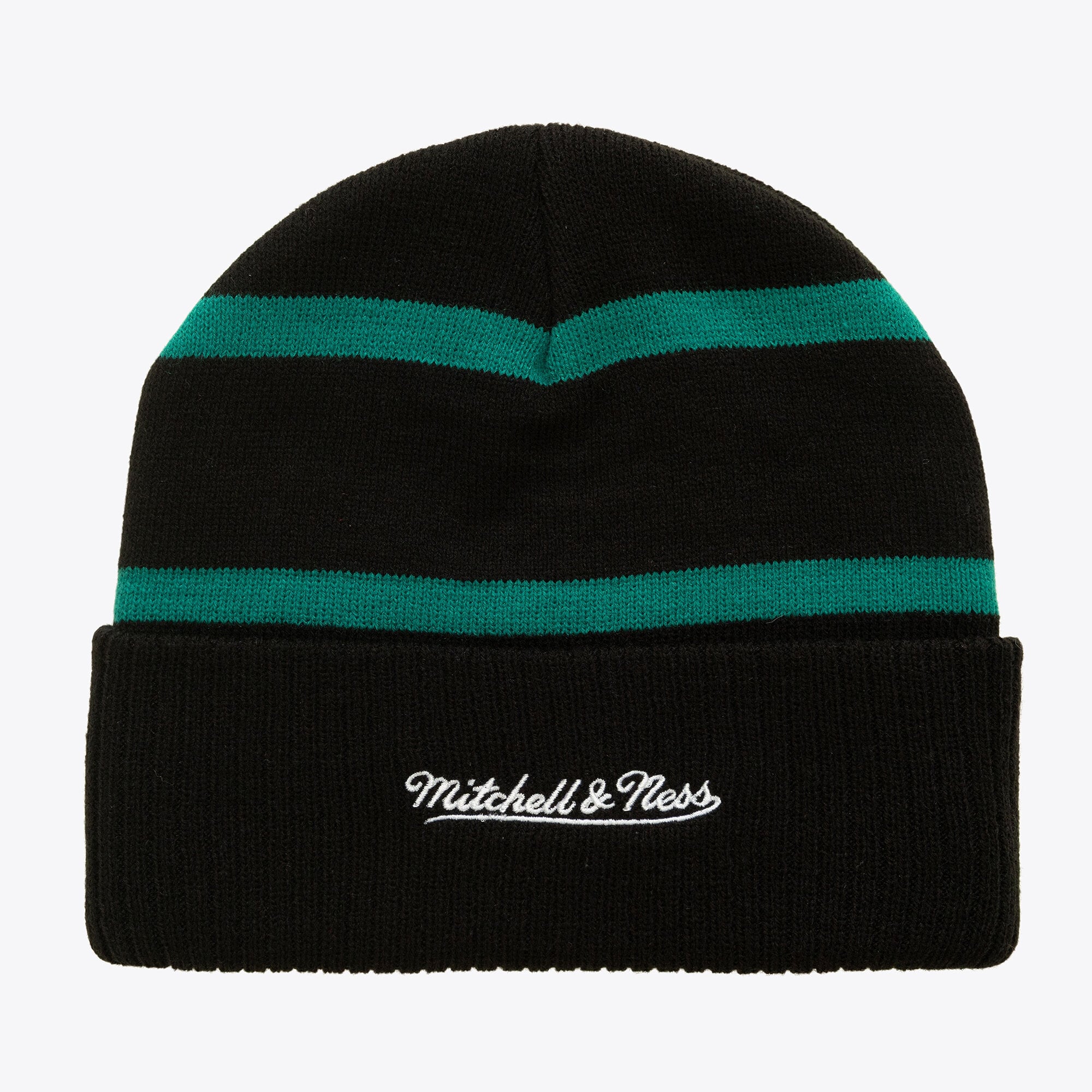 Bonnet à revers Mitchell & Ness noir pour homme, modèle Anaheim Ducks Head Coach.