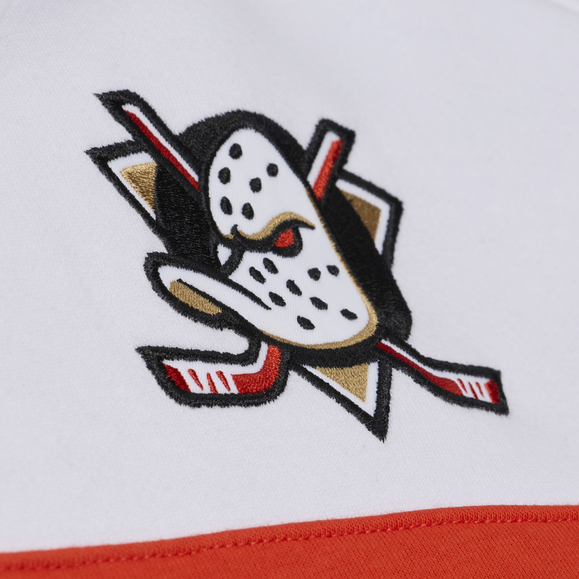 Sweat à capuche noir Mitchell & Ness pour homme
