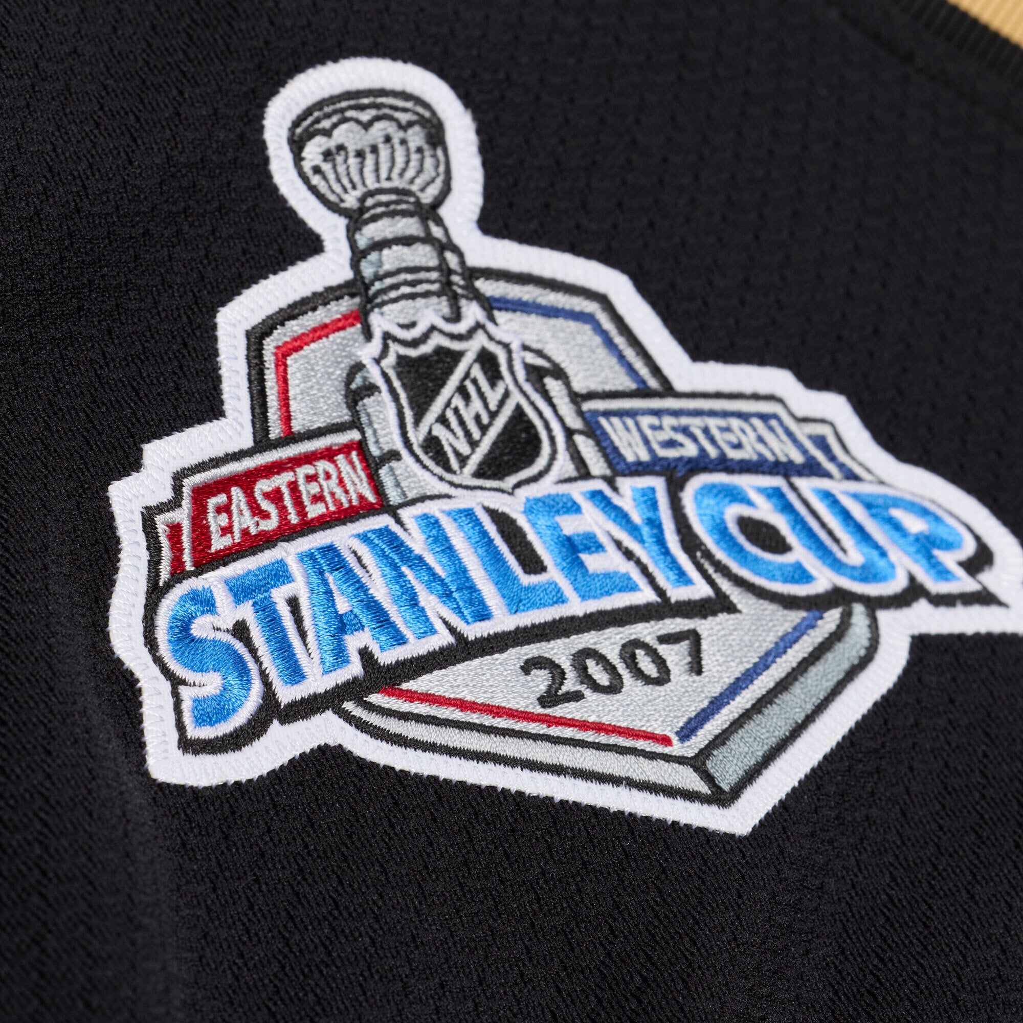 Men's Mitchell & Ness Scott Niedermayer Black Anaheim Ducks 2006/07 Captain Patch Stanley Cup Power Play Jersey