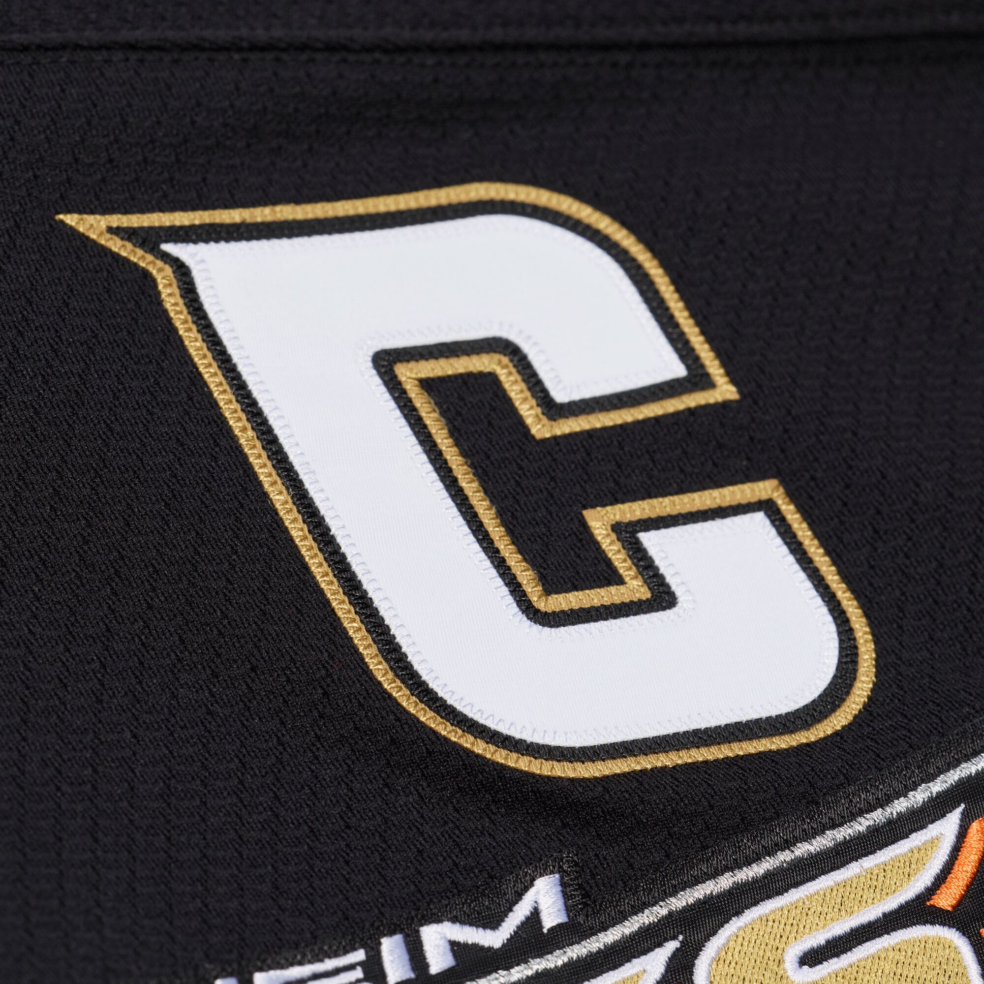 Men's Mitchell & Ness Scott Niedermayer Black Anaheim Ducks 2006/07 Captain Patch Stanley Cup Power Play Jersey