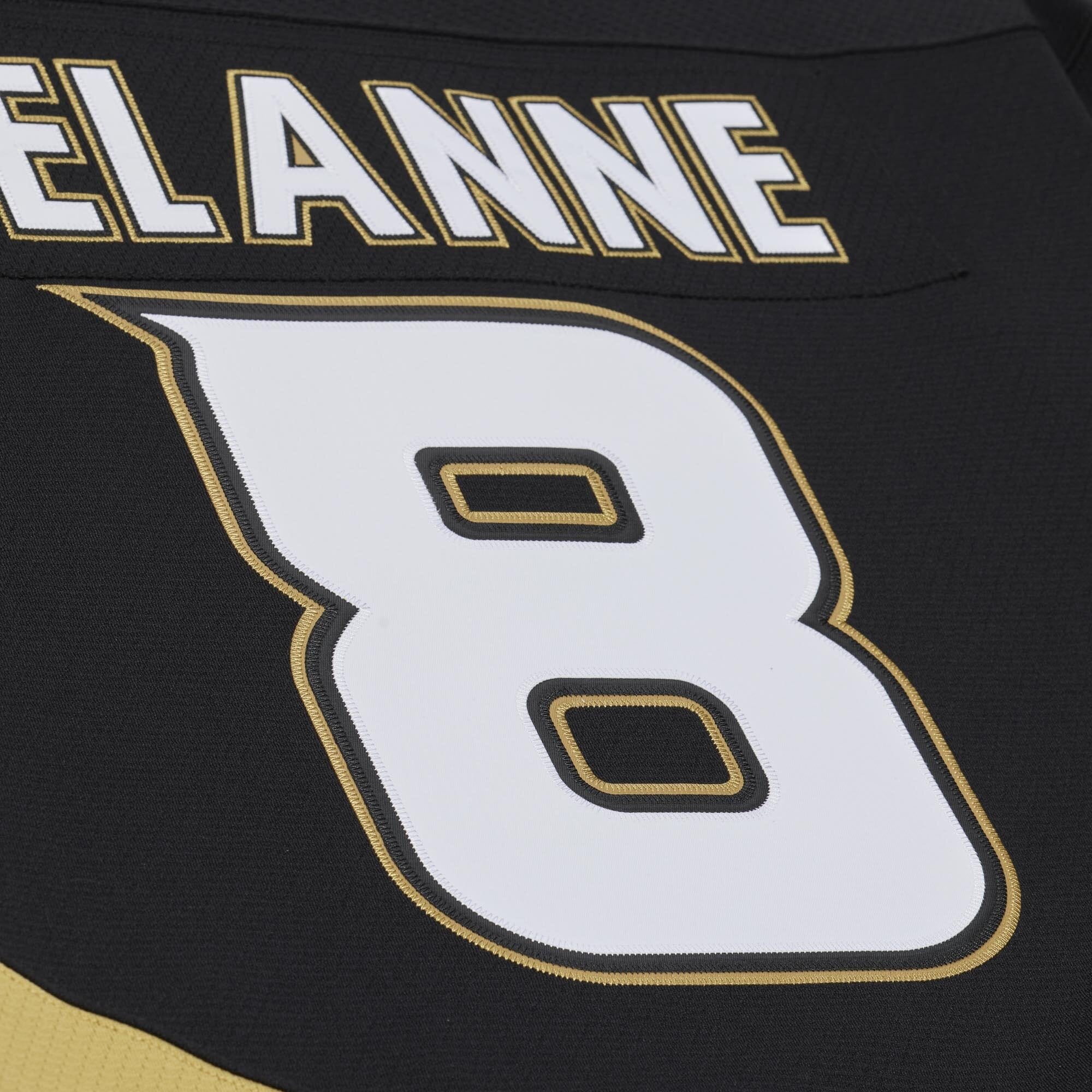 Men's Mitchell & Ness Teemu Selanne Black Anaheim Ducks 2006/07  Stanley Cup Power Play Jersey