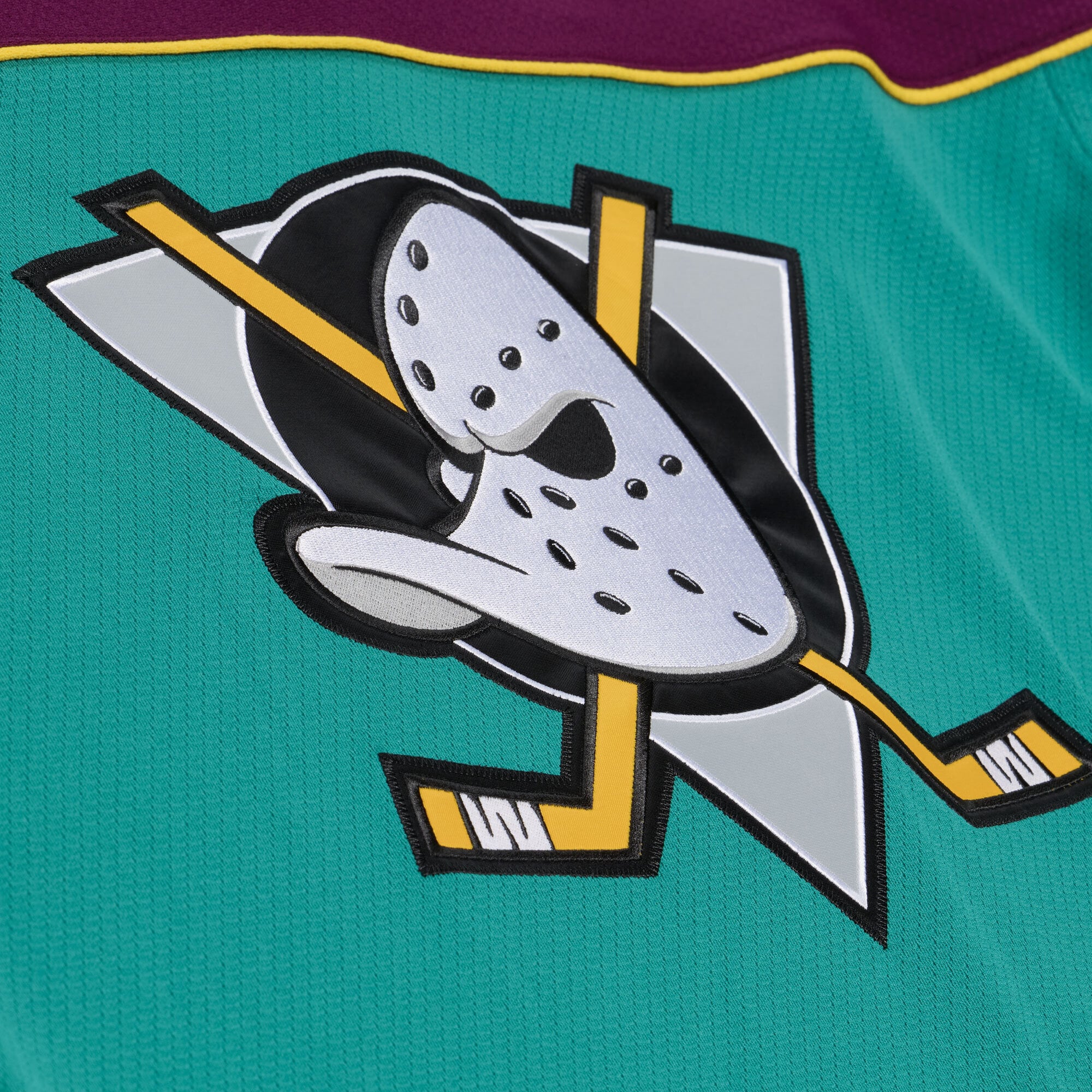 Men's Mitchell & Ness Teemu Selanne Teal Anaheim Ducks 1997/98 Alternate Captain Patch Power Play Jersey