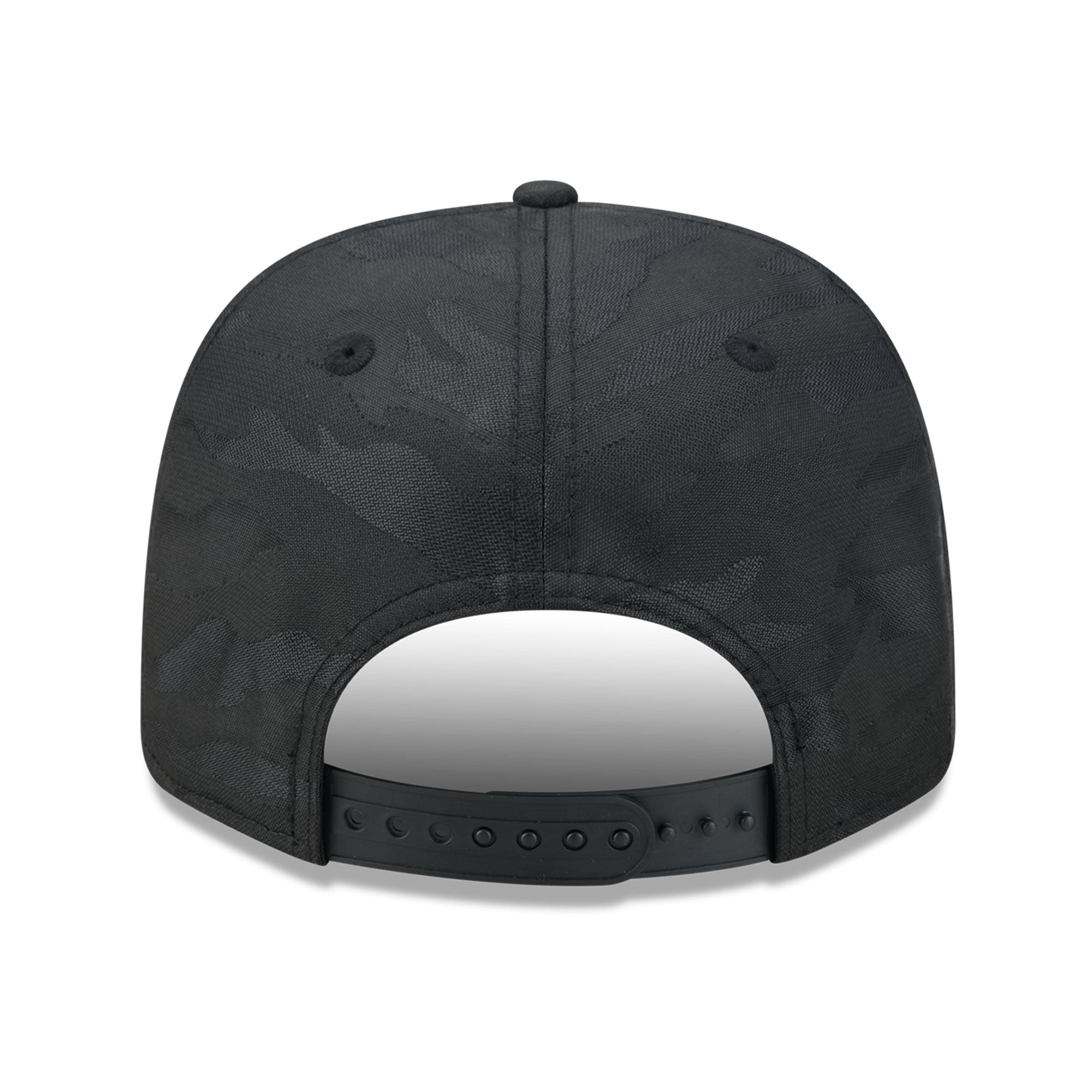 Casquette ajustable perforée New Era noire Anaheim Ducks Camo 9SEVENTY pour homme