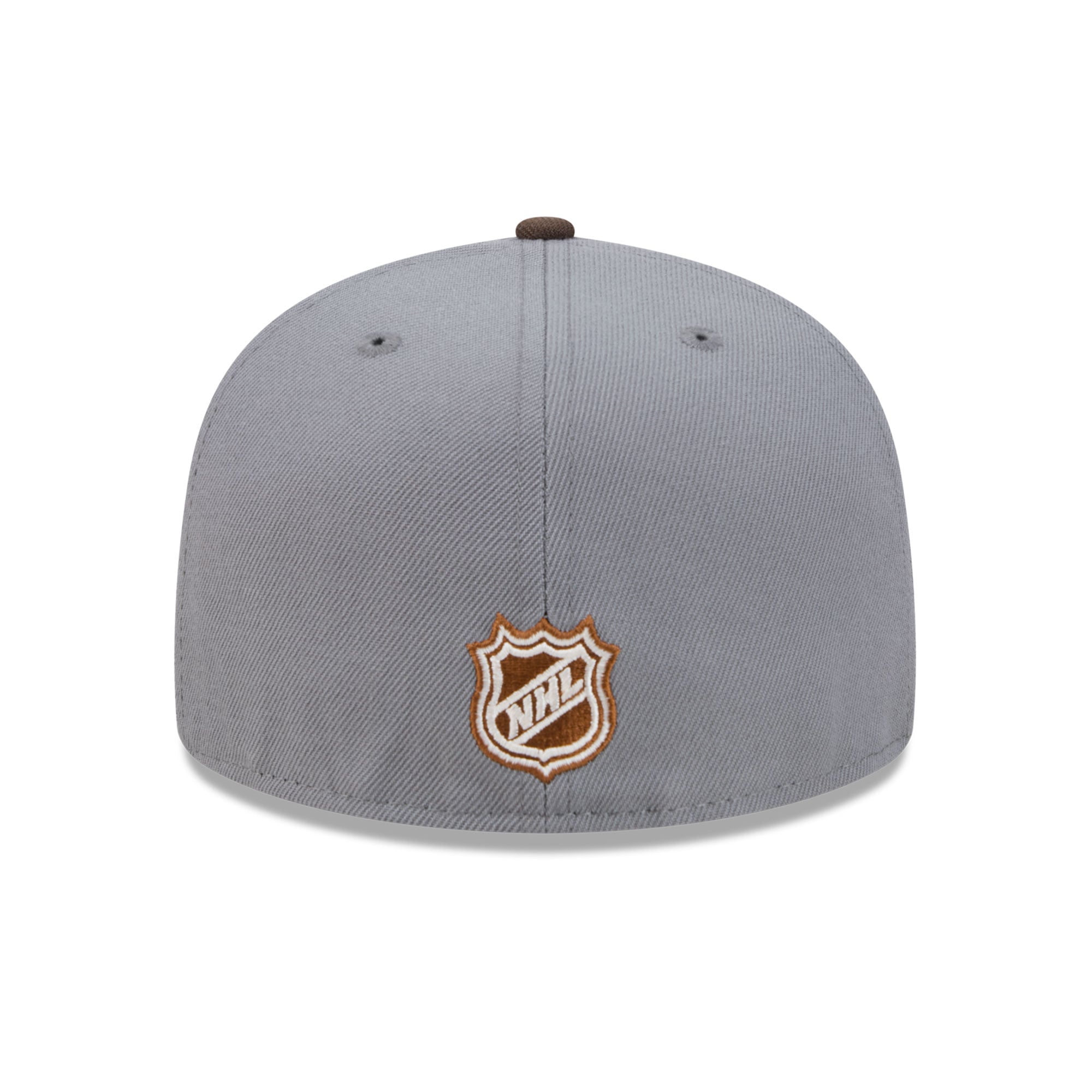 Casquette ajustée New Era 59FIFTY pour homme, coloris anthracite/marron