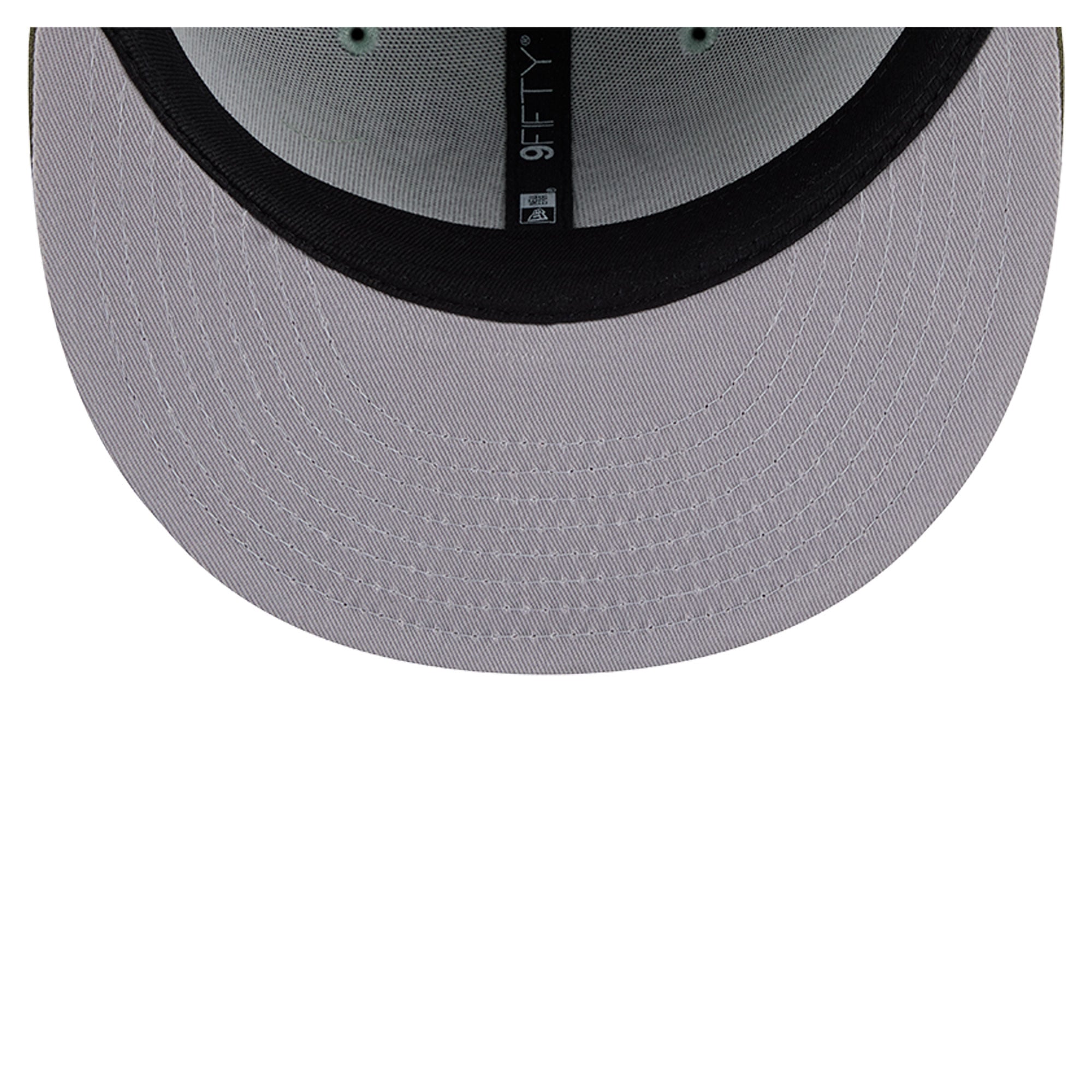 Casquette snapback New Era 9FIFTY pour homme, coloris vert sauge/olive Anaheim Ducks