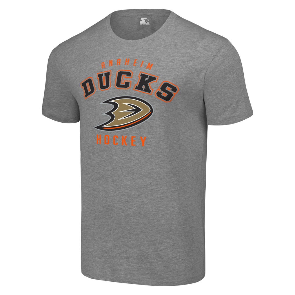 T-shirt MAJESTIC Homme Gris - Anaheim Ducks Graphique - Taille XL - Coton - Occasion Parfait état