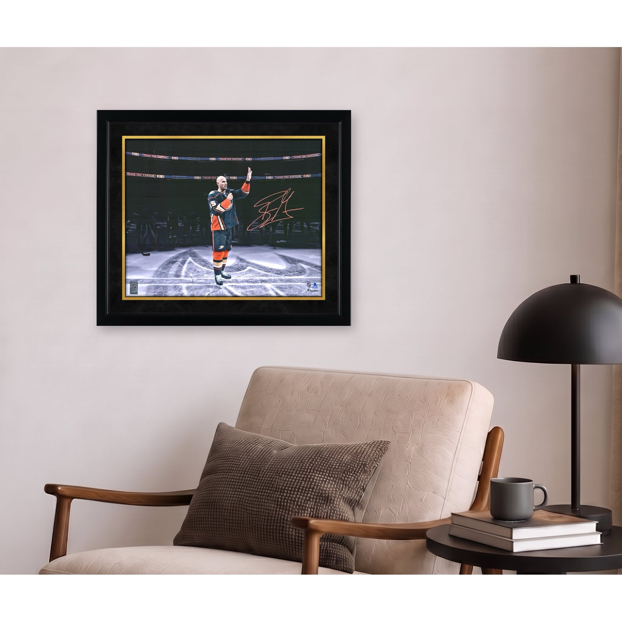 Ryan Getzlaf Anaheim Ducks Autographed 16" x 20" Final NHL Game Salute Photograph