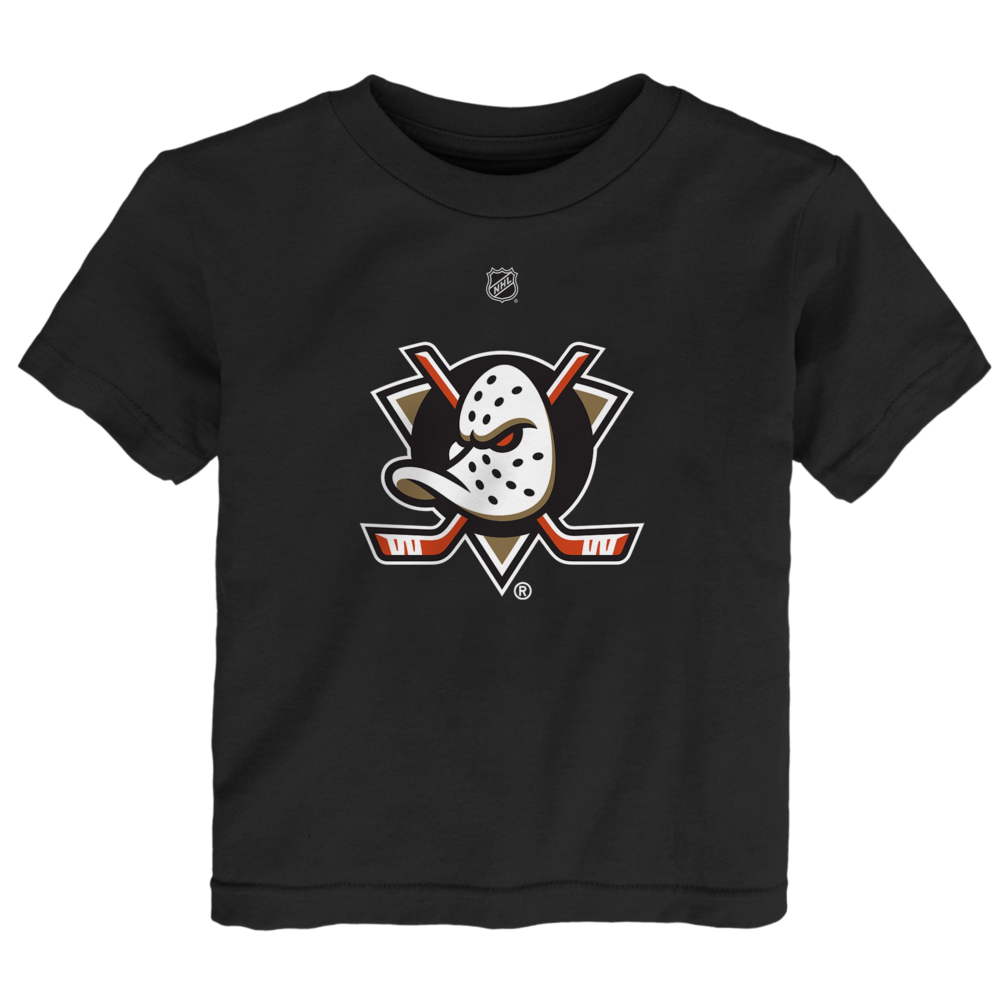 Toddler Outerstuff  Black Anaheim Ducks Primary Logo T-Shirt