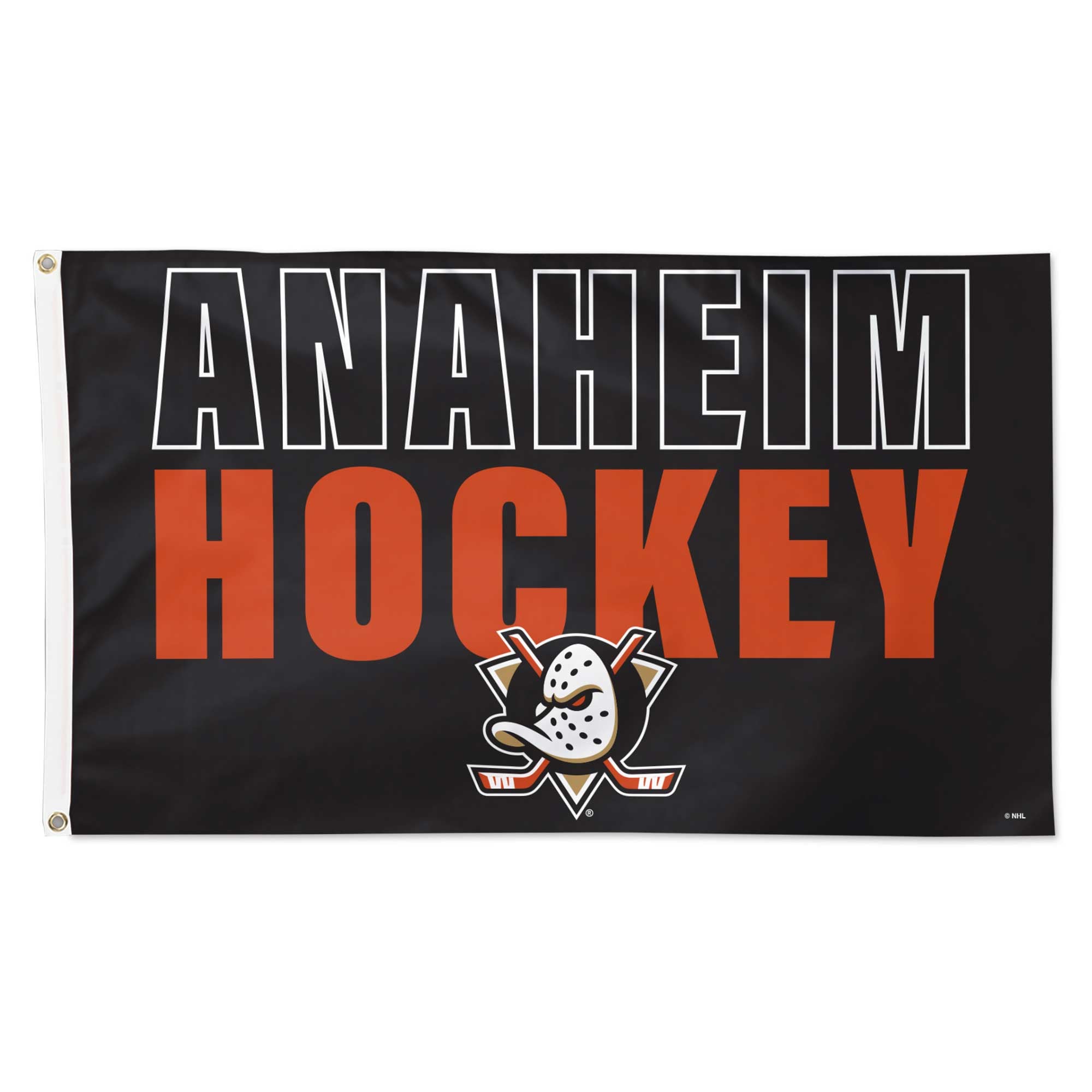 WinCraft Anaheim Ducks 3' x 5' Deluxe Single-Sided Flag