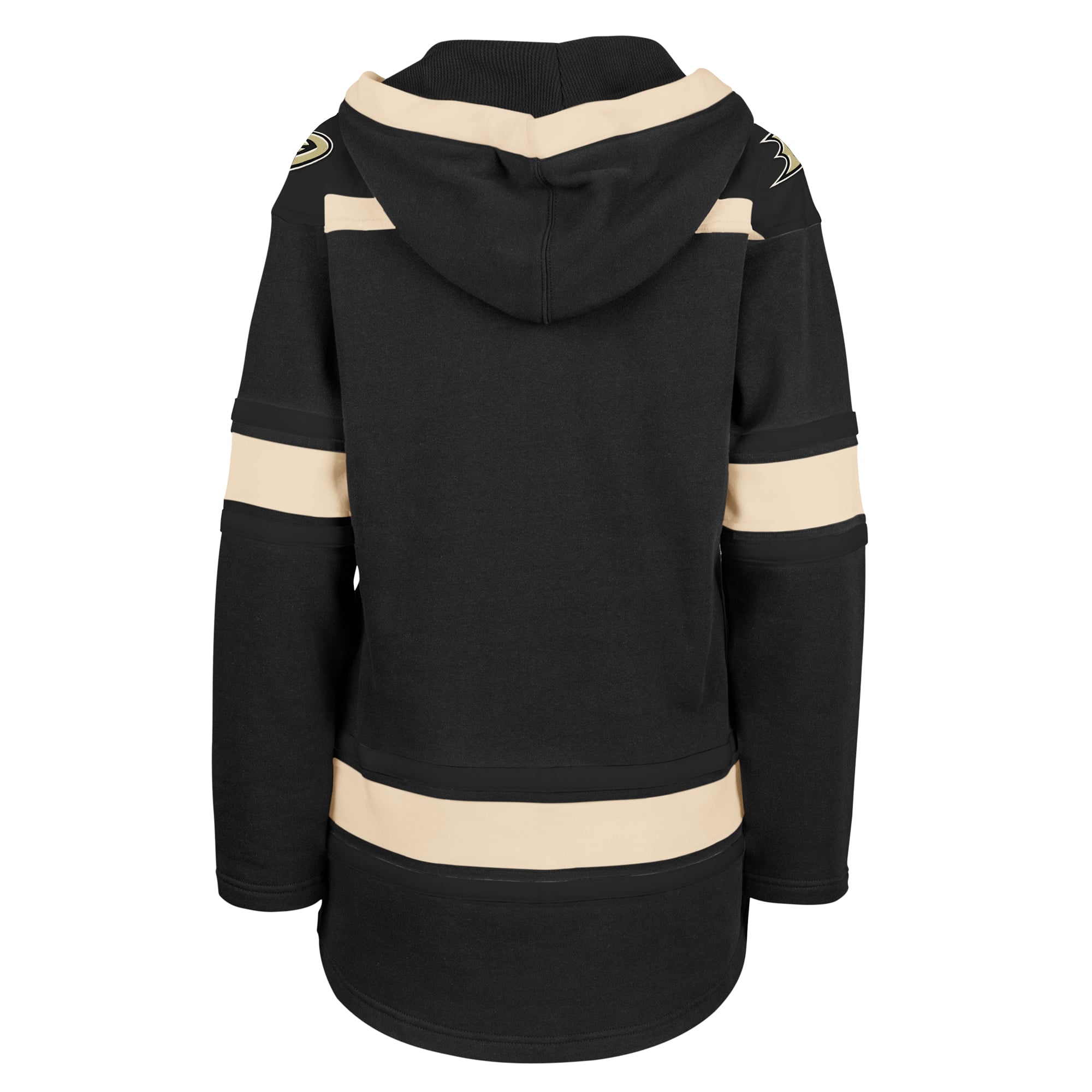 Sweat à capuche noir '47 Anaheim Ducks Superior Lacer pour femme