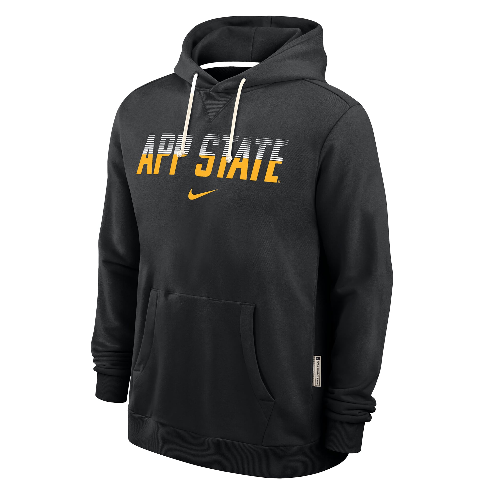 Sweat à capuche Nike Dri-FIT noir pour homme, Appalachian State Mountaineers 2026 Sideline
