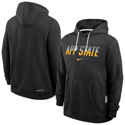Appalachian State Mountaineers Nike 2026 Sideline Dri-FIT Hoodie - Black