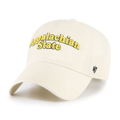  Appalachian State Mountaineers '47 Unisex Clean Up Adjustable Hat - Cream