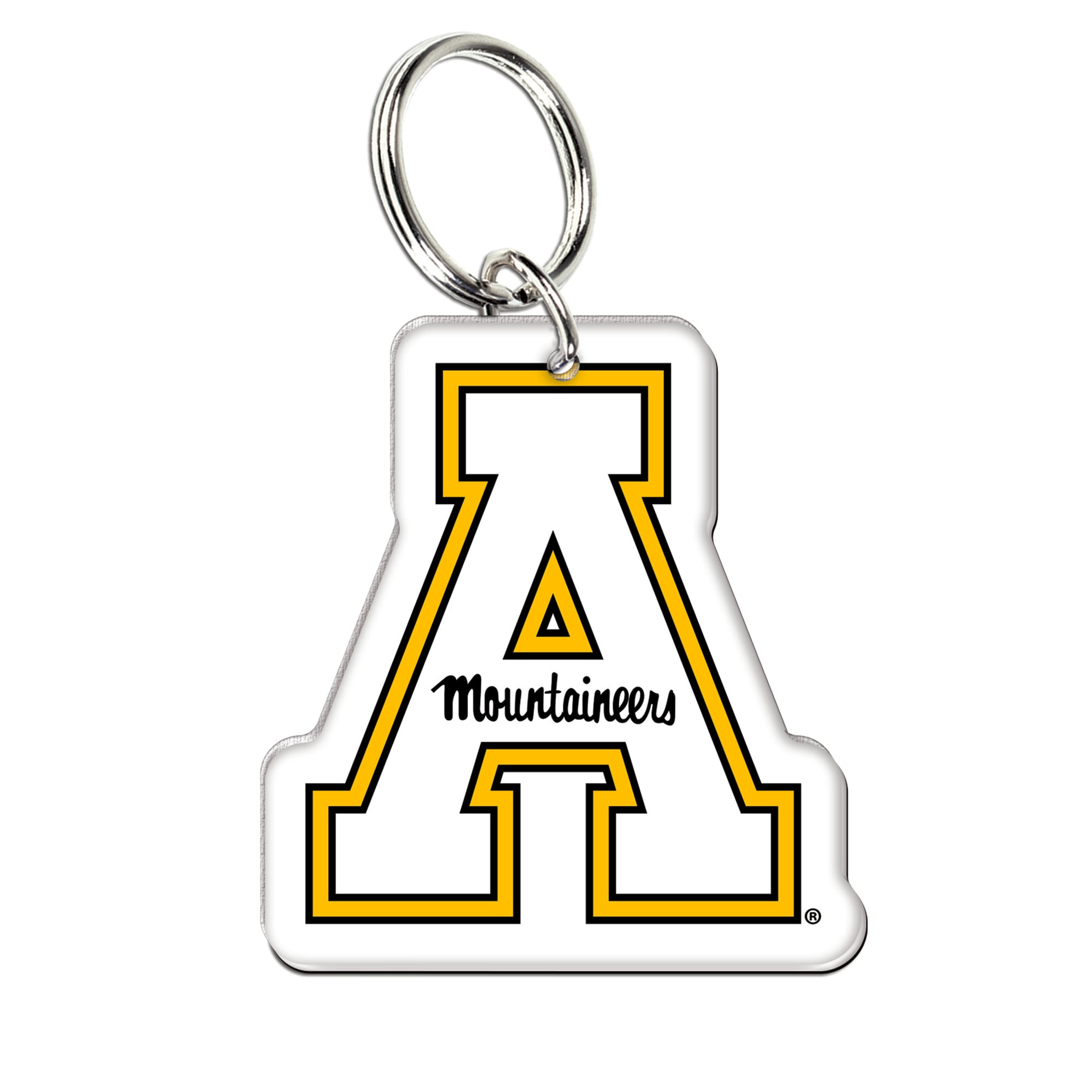 Porte-clés WinCraft Appalachian State Mountaineers en acrylique de qualité supérieure