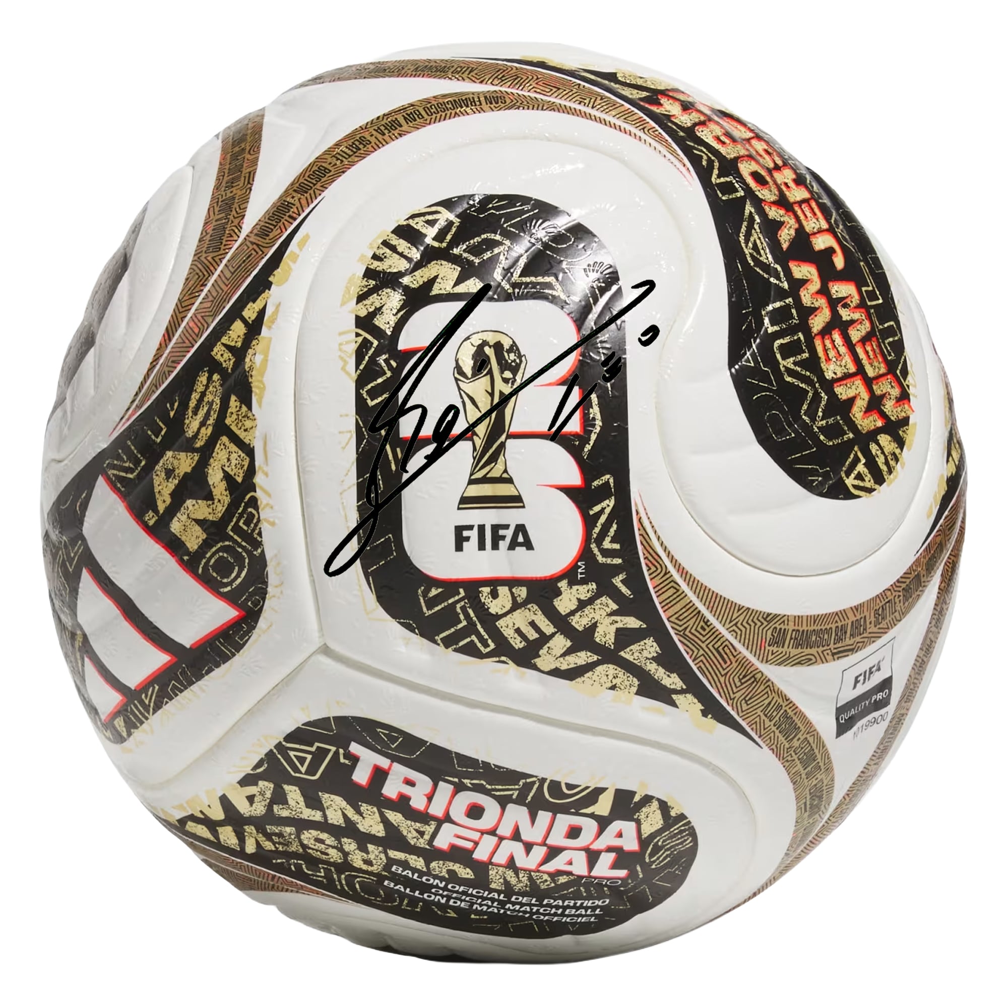 Lionel Messi Argentina National Team Autographed FIFA World Cup 2026 ...