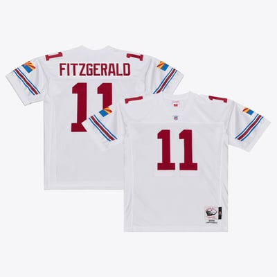 Larry Fitzgerald Arizona Cardinals Mitchell & Ness Big & Tall 2004 Legacy Retired Player Jersey - White