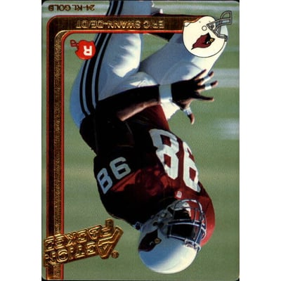 1991 Action Packed Rookie Update 24K Gold #5G Eric Swann