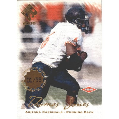 2000 Private Stock Premiere Date #101 Thomas Jones