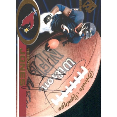 2000 Private Stock Private Signings #1 Thomas Jones