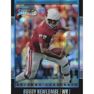 2001 Bowman Chrome Xfractors #154 Bobby Newcombe