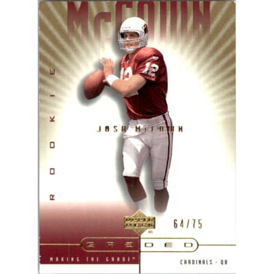 2002 UD Graded Gold #92 Josh McCown A