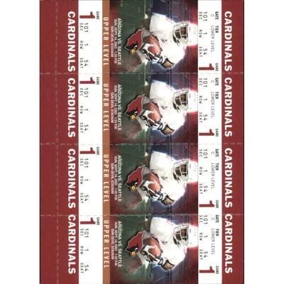 2003 Fleer Authentix Booster Tickets Upper Level #104 Anquan Boldin