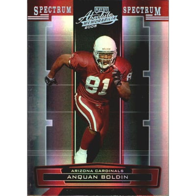 2005 Absolute Memorabilia Spectrum Silver #1 Anquan Boldin