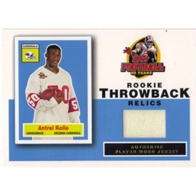 2005 Topps Rookie Throwback Jerseys #RTARO Antrel Rolle