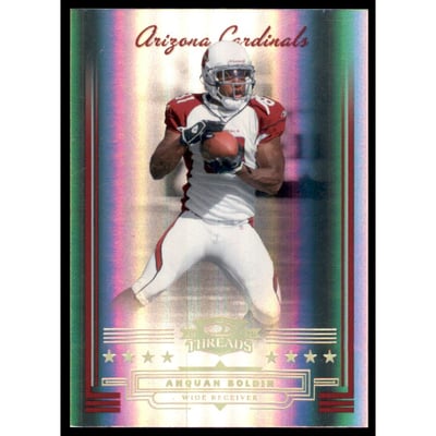 2006 Donruss Threads Gold Holofoil #19 Anquan Boldin