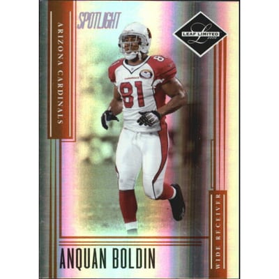 2006 Leaf Limited Bronze Spotlight #24 Anquan Boldin