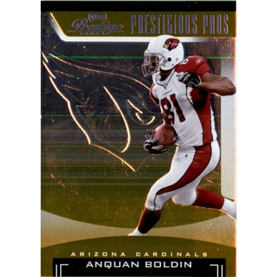 2006 Playoff Prestige Prestigious Pros Gold #5 Anquan Boldin