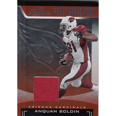 2006 Playoff Prestige Prestigious Pros Jerseys Orange #5 Anquan Boldin