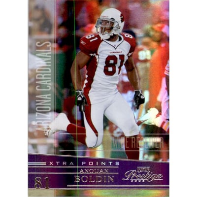 2006 Playoff Prestige Xtra Points Purple #1 Anquan Boldin