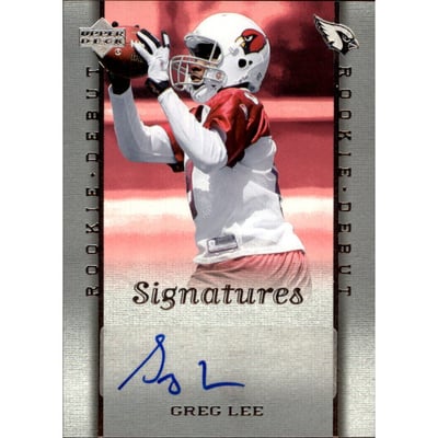 2006 Upper Deck Rookie Debut #227 Greg Lee AU RC
