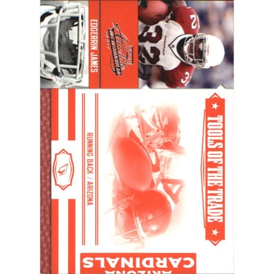2007 Absolute Memorabilia Tools of the Trade Red #61 Edgerrin James