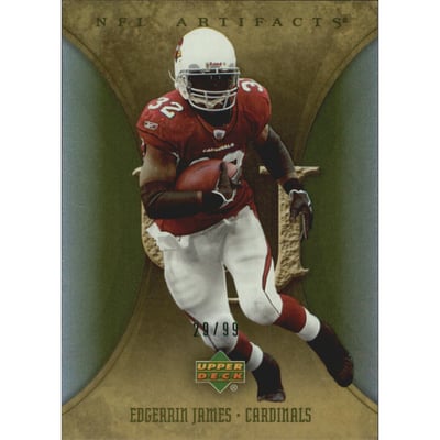 2007 Artifacts Green #2 Edgerrin James
